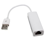 TOOGOO(R) USB 2.0 to RJ45 LAN Ethernet Network Adapter For Apple Mac MacBook Air Laptop PC