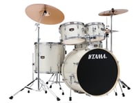 Tama Imperial m/cymbaler Vintage White Sparkle 22" stortromme