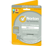 Norton Internet Security Premium Multi Device PC 10 Device 1 Year 2024 Retail