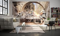 Komar Star Wars 027-DVD4 Papier peint photo intissé Motif tanktrooper 400 x 250 cm Papier peint Décoration murale Stormtrooper Multicolore