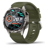 Smartwatch GT45 - Touch skærm, Bluetooth, Puls, Blodtryk - Dansk Sprog - Grøn