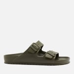 Birkenstock Men's Arizona Eva Double Strap Sandals - Khaki - UK 9.5