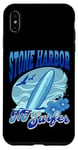 iPhone XS Max New Jersey Surfer Stone Harbor NJ Surfing Beach Boardwalk Case