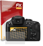 atFoliX 3x Screen Protection Film for Panasonic Lumix DMC-FZ72 matt&shockproof