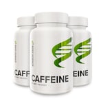 Body Science Koffein - 3 x 100 kapslar Prestationshöjare, Koffeintabletter Kapslar