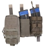 Snigel Design Squeeze Molle Front Panel 1.0 - FM Grå