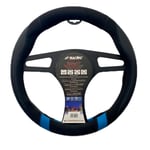 Simoni Racing Rattskydd Good Vibe B 3739cm Svart ekologiskt lader mikrofiber kollook blå