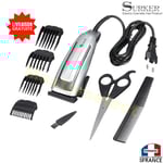 Tondeuse électrique avec fil filaire prise pour cheveux barbe avec 4 sabots 10w