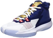 Nike Jordan Zion 1, Baskets Homme, Blue Voidwhitemetallic GoldUniversity Red, 45 EU