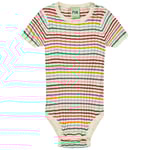 FUB Ribbstickad Baby Body Multi Stripe |  | 92 cm