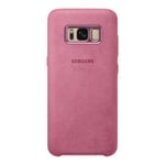 UTGÅTT Alcantara Cover Samsung Galaxy S8 Plus - Rosa