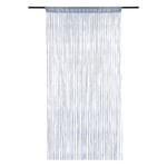 Pärlridå för dörröppning, 100x200cm Pärlridå Kristallpärlor Gardin Glitter Pärlridå Dörröppning Sovrum Sekretess Dekor (Silver) Silver