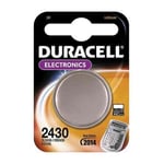 DURACELL Lot de 3 Piles bouton lithium "Electronics" CR 2430 3 volt Blister de 1