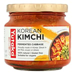 YUTAKA Korean KIMCHI Fermented Cabbage in Jar 200g -Natural, Gluten Free & VEGAN