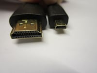 GOLD HDMI MINI CABLE LEAD 1.5M fits Sony Xperia S Android Mobile Phone