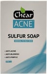 Chear Acne Sulfur Soap 150g - Anti Blemish Spot Treatments Scar Removal Pimple