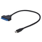 Gembird USB 3.0 Type-C male to SATA 2.5 drive adapter USB Kabel 0,2 m 2.0 USB C Schwarz () - AUS3-03
