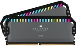 Dominator Platinum RGB Grey 2x16GB DDR5 5600MHz DIMM CMT32GX5M2B5600Z3