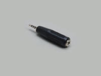 BKL Electronic 1102056, 2.5mm, 3,5mm, Svart