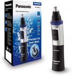 Panasonic ER-GN30 Wet and Dry Electric Nose Ear and Facial Hair Trimmer for Men