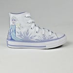 Converse X Frozen 2 Kids Chuck Taylor A/s Hi Shoes In Size 10,11,12,13,1,2,3,4,5