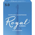 D'Addario Royal Sopran Sax 3,00 (RIB1030) 10 stk