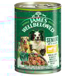James Wellbeloved Senior Dog Hypoallergenic Paté med lamm & kyckling - Ekonomipack: 24 x 400 g