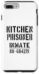 Coque pour iPhone 7 Plus/8 Plus Slogan humoristique « Kitchen Prisoner »