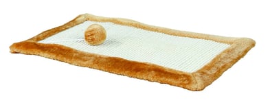 Klösmatta med Plyschkant brun