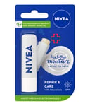 Nivea Lip Care Repair and Care  SPF 15 for dry lip. 4.8g 100% organic Jojoba Oil