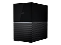WD My Book Duo WDBFBE0200JBK - Baie de disques - 20 To - 2 Baies - HDD 10 To x 2 - USB 3.1 (externe)
