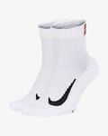 NikeCourt Multiplier Max Tennis Ankle Socks (2 Pairs)