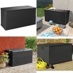 Dynbox antracit 120x56x63 cm PP-rotting - Förvaringslåda - Förvaringslådor - Home & Living