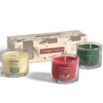 Yankee Candle Gift Set | 3 Mini Christmas Scented Candles | Magical Christmas Morning Collection