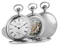 Woodford 1094 Double-Hunter Small-Seconds Mechanical Pocket Watch