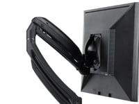 Chief Kontour Single Desk Monitor Arm - For Monitors up to 30" - Black - Monteringssats (bordsfäste) - för Bildskärm - aluminium - svart - skärmstorl