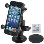 RAM Mount - X-Grip med Dubbelhäftande Platta (iPhone)