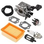ZFB8B Mower Parts Carburetor Air Filter Kit For Stihl BR350 BR430 Backpack Blower C1Q-S210