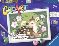 CreArt - Paint By Numbers - Floral Fawn