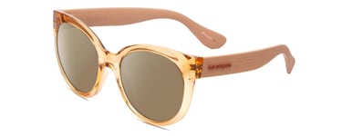 Havaianas NORONHA/M Lady Cateye Polarized Sunglasses Crystal Peach 52mm 4 OPTION