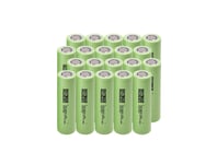 Green Cell 20x Battery cells Rechargeable battery 18650 INR1865029E 3.7V 2900mAh Li-Ion