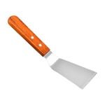 Stekspade i trä med non-stick-beläggning, tjock och hållbar, rostfritt stål, slitsad stekspade B