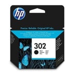Original HP 302 Black Ink Cartridge HP F6U66AE For OfficeJet 5230 ENVY 4526