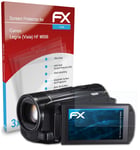 atFoliX 3x Screen Protector for Canon Legria (Vixia) HF M506 clear