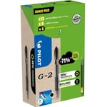 Gelpenna PILOT G2 Greenp. svart 12+12/fp