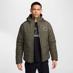 Nike Vinterjacka Nsw Air Synthetic-fill - Cargo Khaki/vit, storlek X-Large