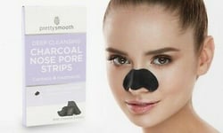 Pretty Smooth Deep Cleansing Charcoal Nose Strips With Extract Charcoal