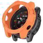 Garmin Fenix 7X / 7X Pro / Epix Pro 51mm Skal för klockram - Orange