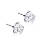 Blomdahl ST Tiffany Precious 6 mm CZ White