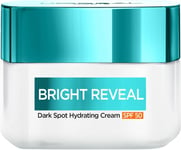 L'OREAL Paris NEW Bright Reveal Dark Spot Hydrating Face Cream SPF 50, RRP £30